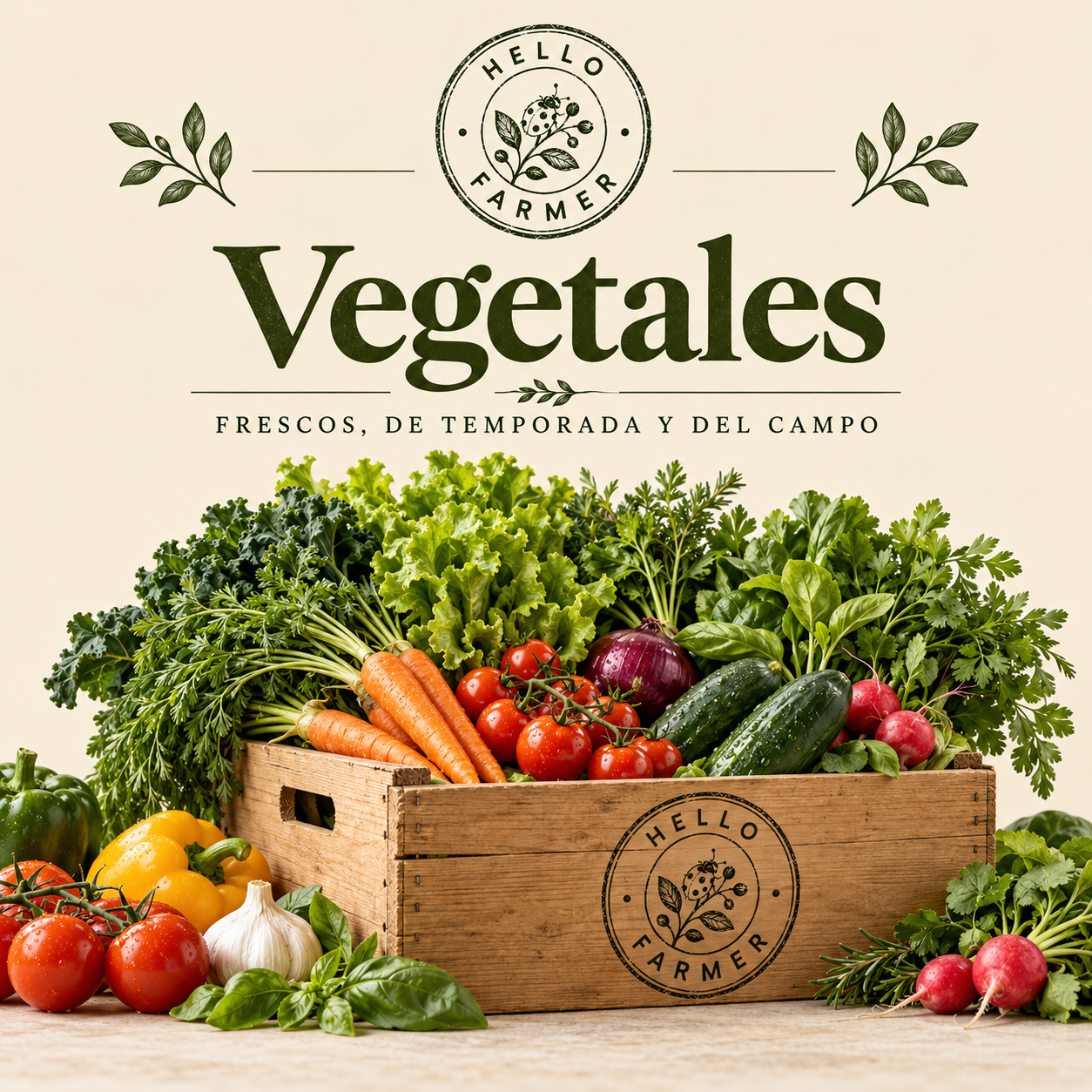 Vegetales frescos | Hello Farmer Market